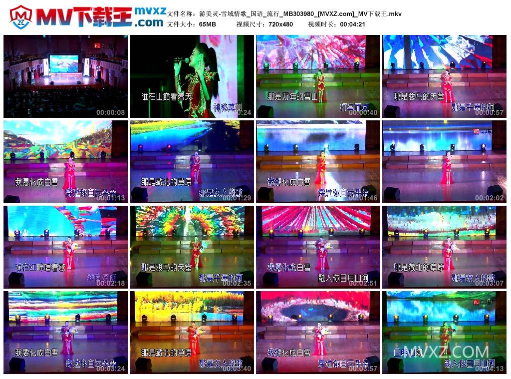 游美灵-雪域情歌_国语_流行_MB303980